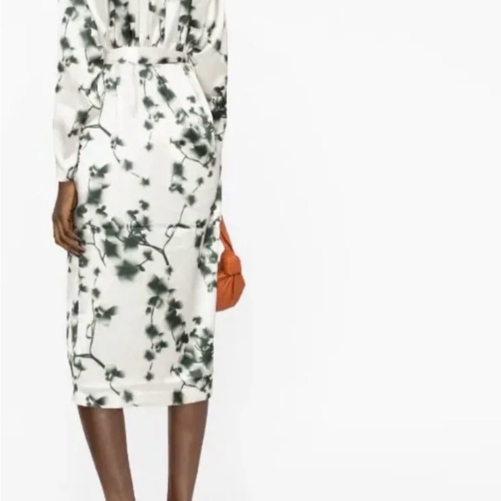 ROTATE BIRGER CHRISTENSEN wrap dress/WITHOUT THE BELT and small strings pulls